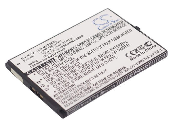 Battery For Microsoft Kin Two 3.7v, 1250mah - 4.63wh Batteries for Electronics Cameron Sino Technology Limited (Suspended)