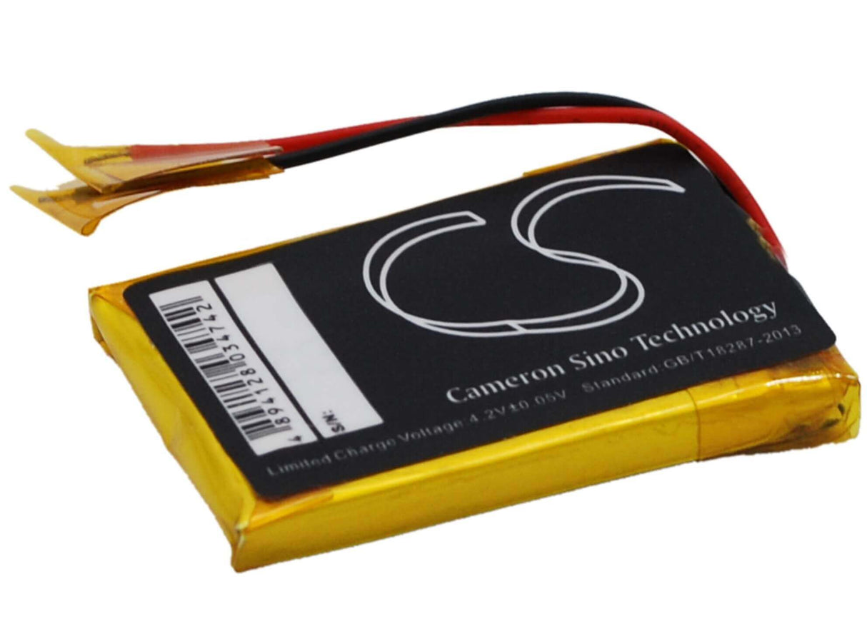 3.7V, Li-Polymer, 180mAh, Headset battery fits Siemens, Sennheiser, Microsoft, Ahb392128ps-01, Lifechat Zx-6000, 0.67Wh Wireless Headset Cameron Sino Technology Limited