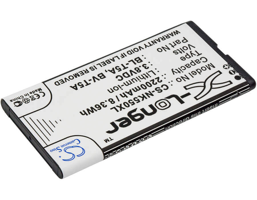 3,8V, Li-ion, 2200mAh, batterie de smartphone compatible avec Nokia, Microsoft, Bl-t5a, Lumia 550, Lumia 730, 8,36Wh Mobile, SmartPhone Cameron Sino Technology Limited (Smartphone)