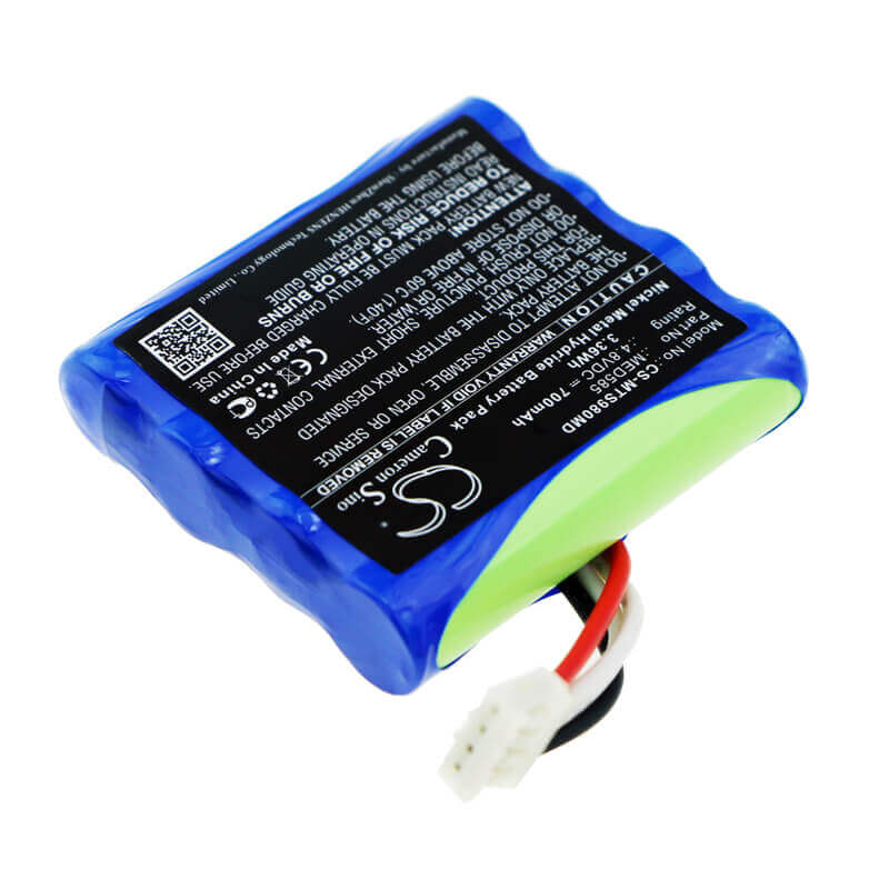 4.8V, Ni-MH, 700mAh, Batterie médicale compatible avec Microtac, Thoughttech, Med585, Infinity Sa9800, 3.36Wh Médical Cameron Sino Technology Limited (Médical)