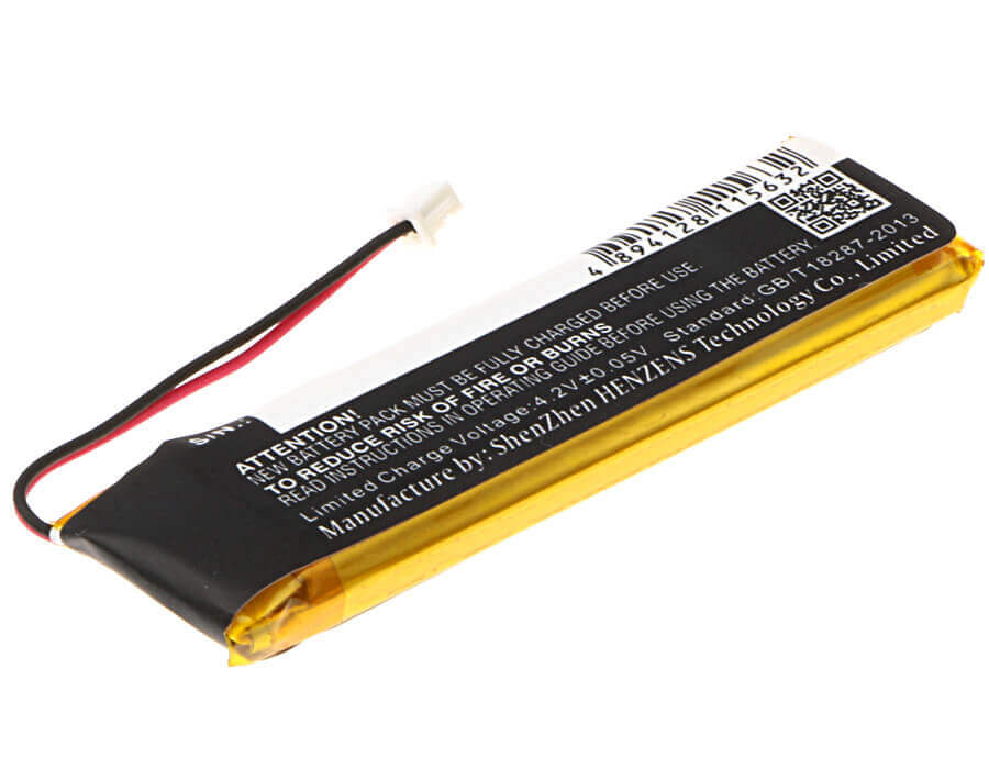 3.7V, Li-Polymer, 950mAh, Headset battery fits Midland, 752068pl, Btfm, Btnext, 3.52Wh Wireless Headset Cameron Sino Technology Limited