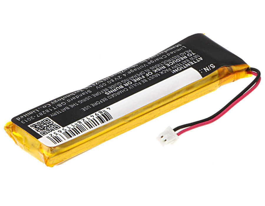 3.7V, Li-Polymer, 950mAh, Headset battery fits Midland, 752068pl, Btfm, Btnext, 3.52Wh Wireless Headset Cameron Sino Technology Limited