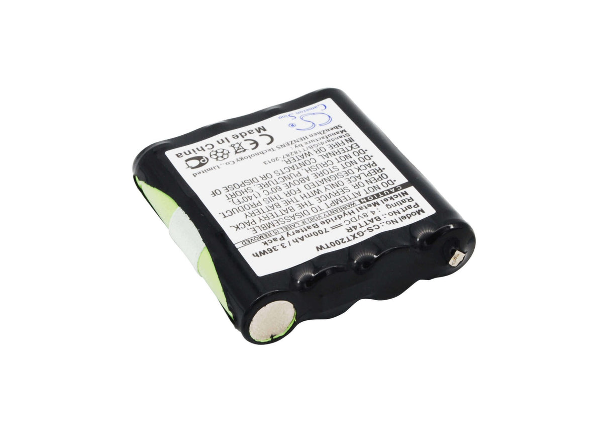 Two-Way Radio Battery For Midland Gxt200, Gxt250, G223 4.8v, 700mah - 3.36wh Two-Way Radio Cameron Sino Technology Limited