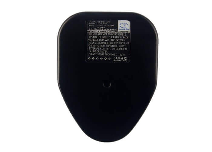 9.6V, Ni-MH, 2100mAh, batterie pour outils électriques compatible avec Panasonic, Milwaukee, 48-11-0080, 0210-1, 0212-1, 20.16Wh Outils électriques Cameron Sino Technology Limited (Outils électriques)