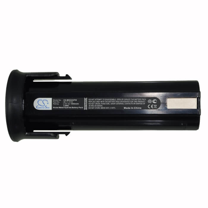 2,4V, Ni-MH, 1500mAh, batterie pour outils électriques compatible avec Milwaukee, 48-11-0100, 1693997, 6539-1, 3,6Wh Outils électriques Cameron Sino Technology Limited (Outils électriques)