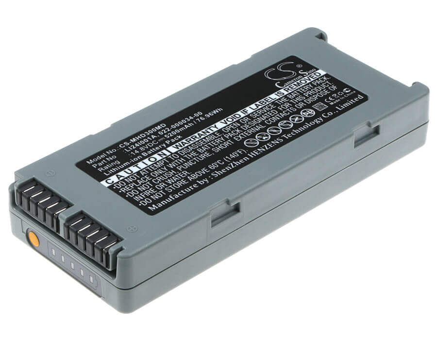 14.8V, Li-ion, 5200mAh, Medical battery fits Mindray, 022-000034-00, Beneheart D1, Beneheart D2, 76.96Wh Medical Cameron Sino Technology Limited (Medical)