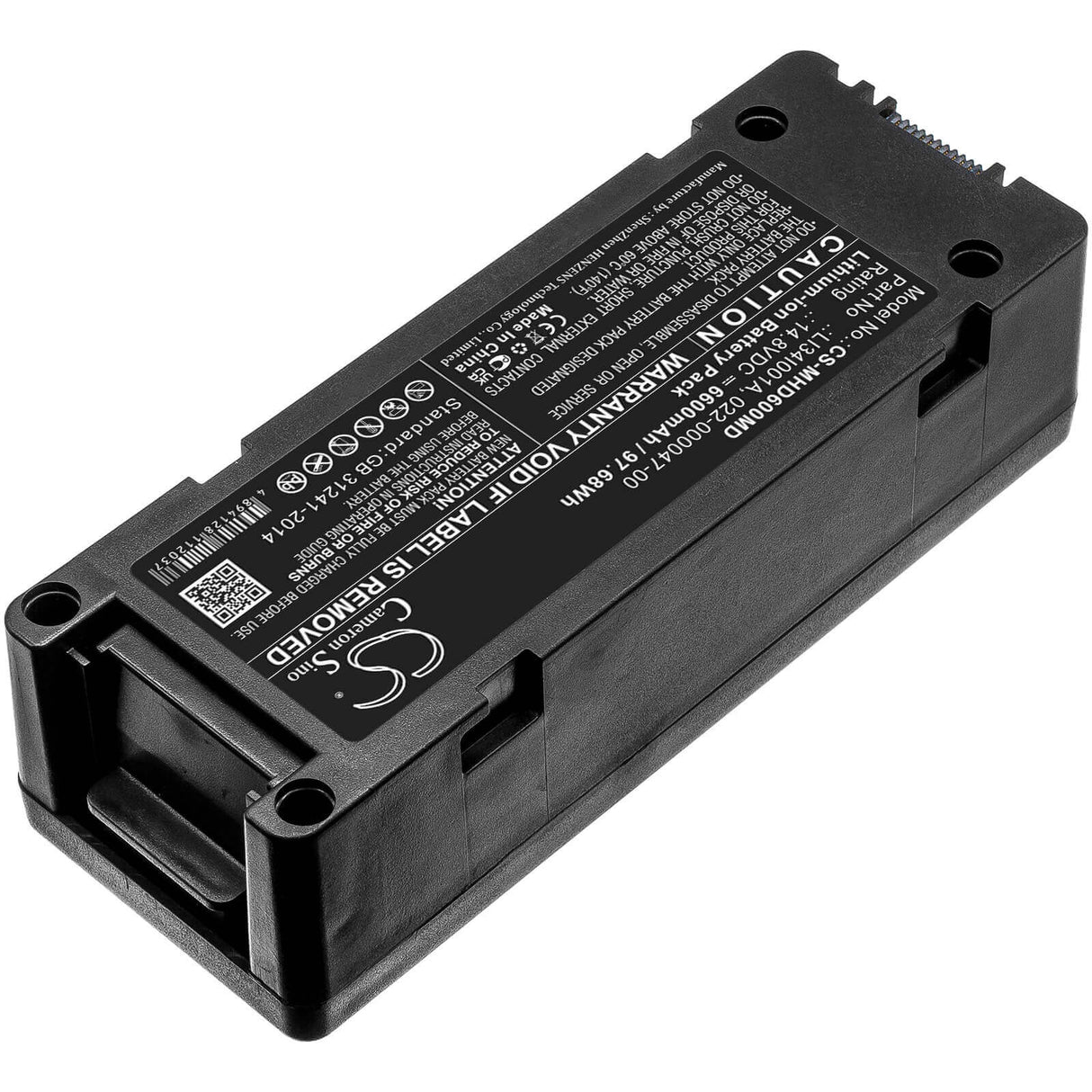 14.8V, Li-ion, 6600mAh, Medical battery fits Mindray, 022-000012-00, Beneheart D6, Beneheart Dp-50, 97.68Wh Medical Cameron Sino Technology Limited (Medical)