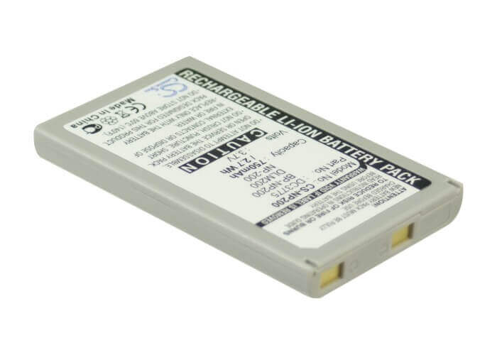 3.7V, Li-ion, 750mAh, Camera battery fits Minolta, Np-200, Dimage X, Dimage Xg, 2.775Wh Camera Cameron Sino Technology Limited (Camera)