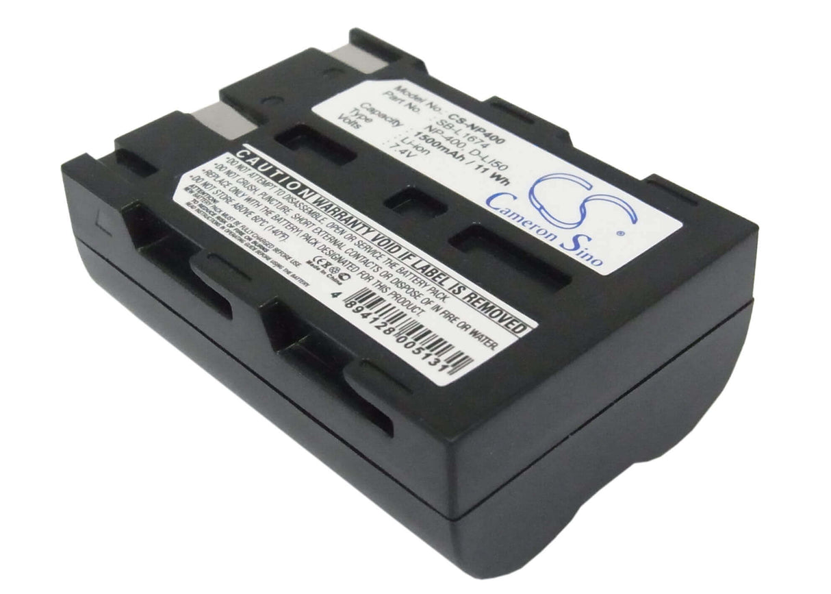 Camera Battery For Minolta Minolta A Sweet Digital, 7.4v, 1500mah - 11.10wh Camera Cameron Sino Technology Limited (Camera)