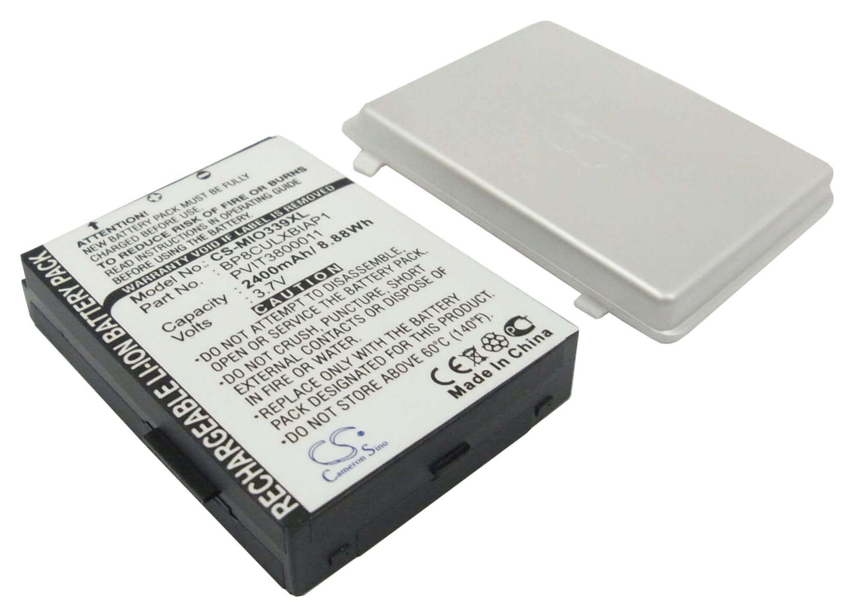 3.7V, Li-ion, 2400mAh, PDA battery fits Mitac, Rover, Viewsonic, Bp8culxbiap1, Mio 339, Mio 339bt, 8.88Wh PDA, Pocket PC Cameron Sino Technology Limited