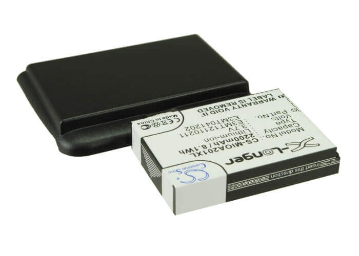 3.7V, Li-ion, 2200mAh, SmartPhone battery fits Mitac, Bp-lp1200/11-a0001 Mx, Mio A200, Mio A201, 8.14Wh Mobile, SmartPhone Cameron Sino Technology Limited (Suspended)
