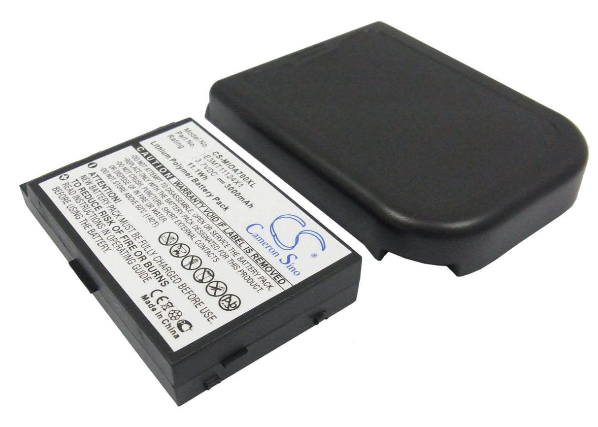 3.7V, Li-Polymer, 3000mAh, SmartPhone battery fits Mitac, E3mt11124x1, Mio A701, 11.1Wh Mobile, SmartPhone Cameron Sino Technology Limited (Suspended)