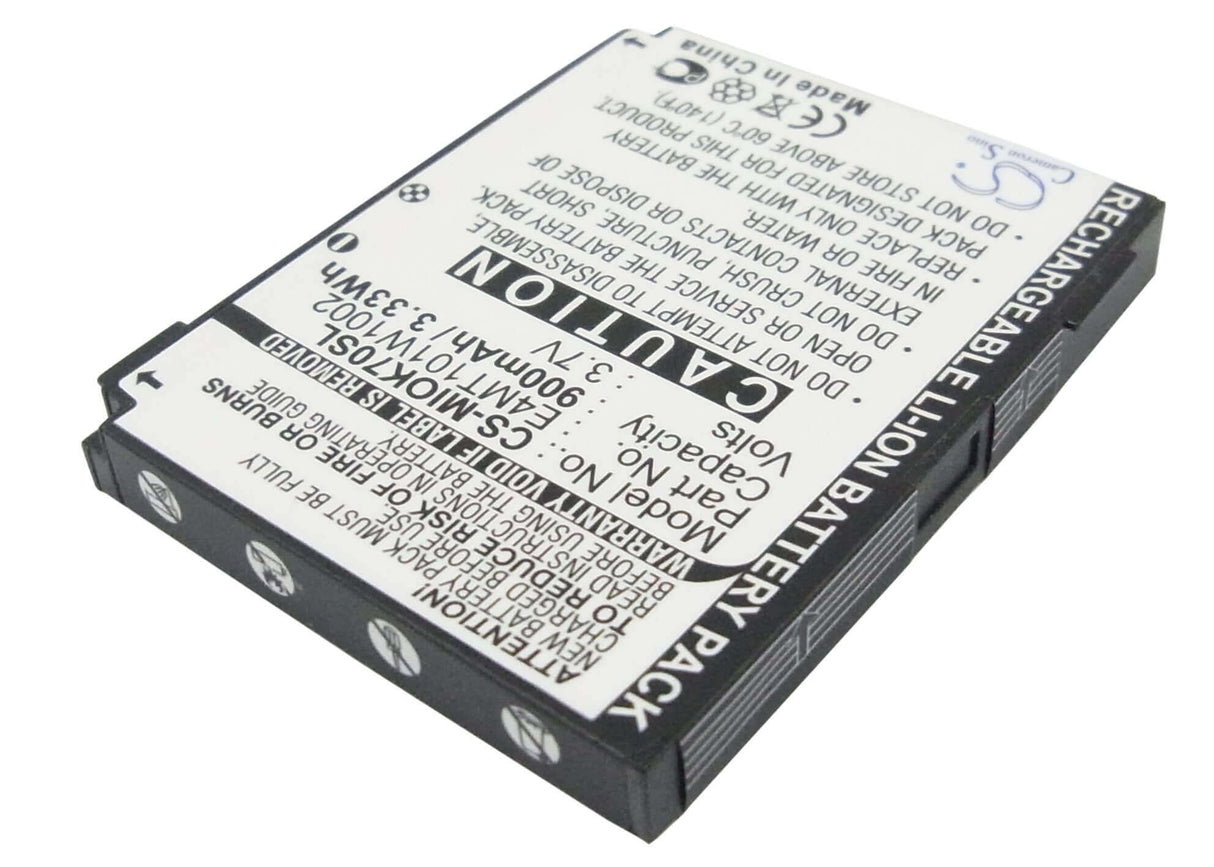 3.7V, Li-ion, 900mAh, SmartPhone battery fits Mitac, 338937010173, Mio Explora K70, Mio Explora K75, 3.33Wh Mobile, SmartPhone Cameron Sino Technology Limited (Suspended)