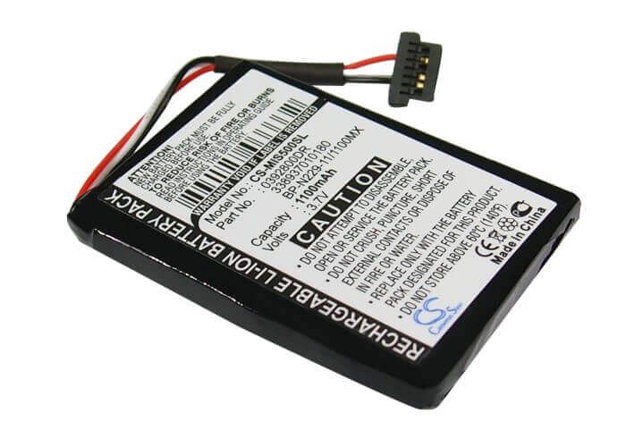 3,7V, Li-ion, 1100mAh, batterie GPS compatible avec Mitac, 0392800dr, Mio Moov S500, Mio Moov S556, 4,07Wh GPS, Navigator Cameron Sino Technology Limited