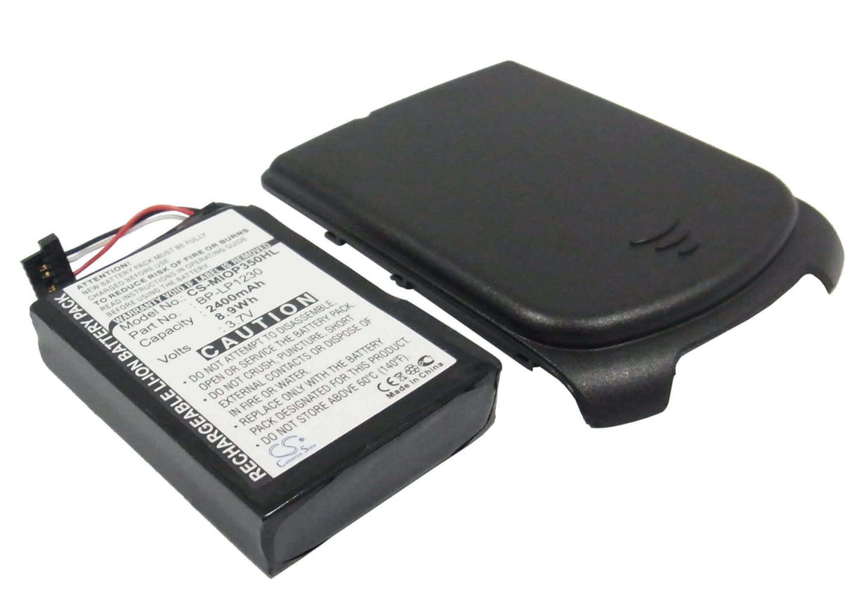 3,7V, Li-ion, 2400mAh, batterie GPS compatible avec Mitac, 541380530005, Mio P350, Mio P550, 8,88Wh GPS, Navigator Cameron Sino Technology Limited (Suspendu)