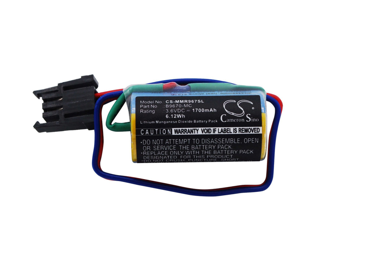PLC Battery for Mitsubishi A1fxcpu Robot Control Plc, A1fx Cpu Robot Control Plc, A Series Plcs 3.6v, 1700mah - 6.12wh PLC Cameron Sino Technology Limited
