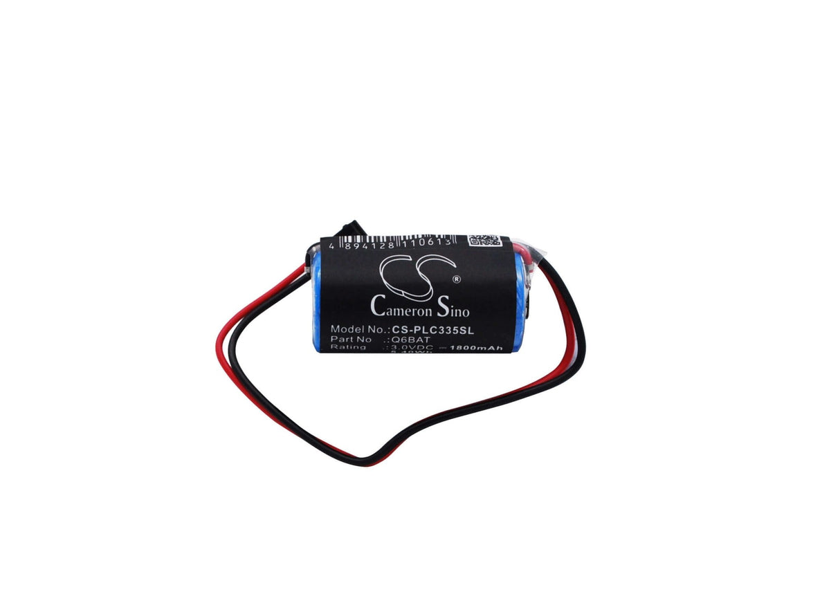 PLC Battery for Mitsubishi Cr17335se-r, Gt15-bat, Q6bat, Er2/3a 3.0v, 1800mah - 5.40wh PLC Cameron Sino Technology Limited