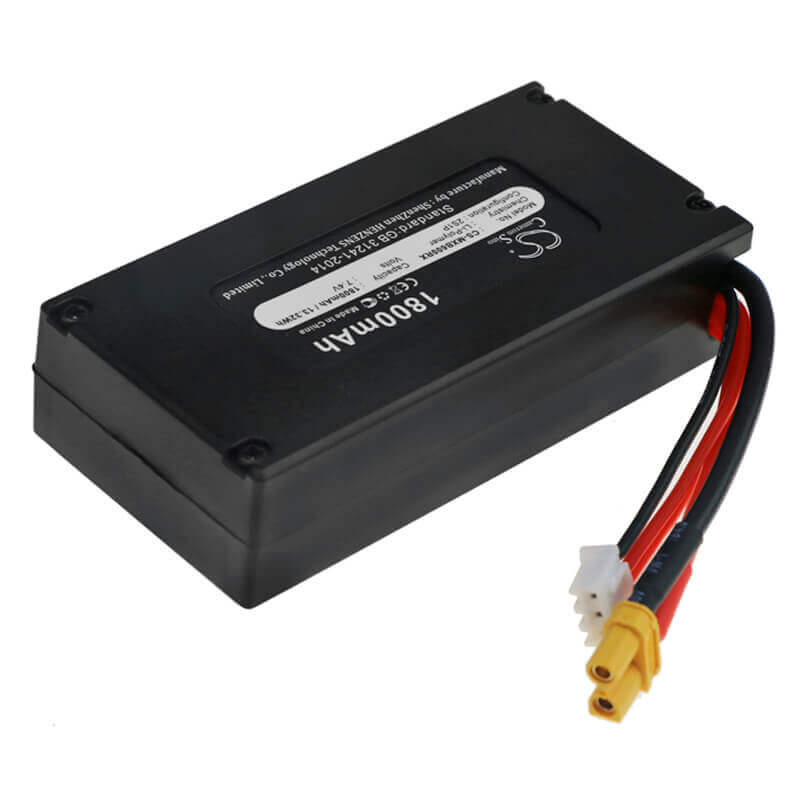 7.4V, Li-Polymer, 1800mAh, Drones battery fits Mjx, B6 Race, B8 Race, 13.32Wh Drones Cameron Sino Technology Limited
