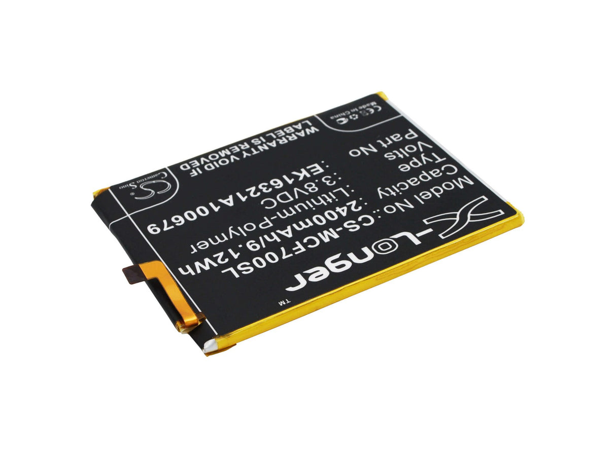 3.8V, Li-Polymer, 2400mAh, SmartPhone battery fits Mobistel, Ek16321a100679, Cynus F7, Cynus F7 4g, 9.12Wh Mobile, SmartPhone Cameron Sino Technology Limited (Suspended)