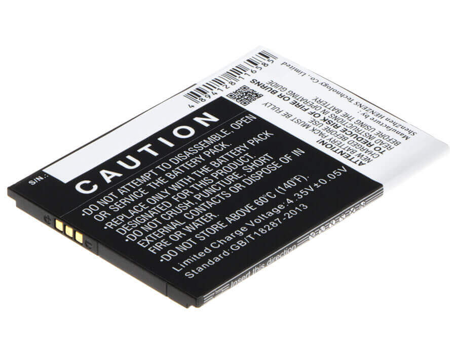 3.8V, Li-Polymer, 2000mAh, SmartPhone battery fits Mobistel, 615080005069, Cynus F9, Cynus F9 4g, 7.6Wh Mobile, SmartPhone Cameron Sino Technology Limited (Smartphone)