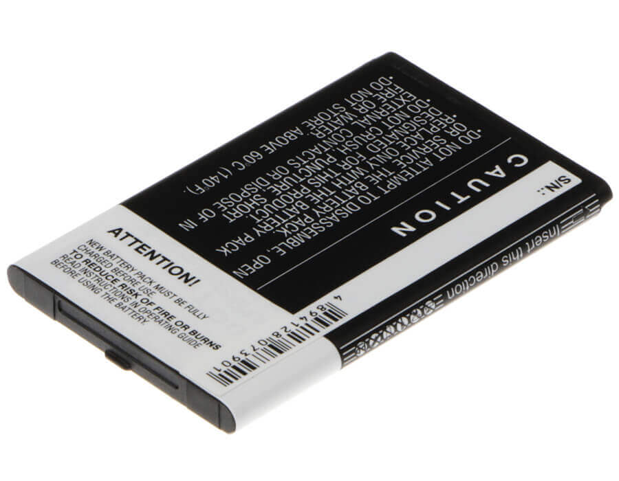 3.7V, Li-ion, 1000mAh, SmartPhone battery fits Mobistel, Bty26177, El420, El420 Dual, 3.7Wh Mobile, SmartPhone Cameron Sino Technology Limited (Suspended)