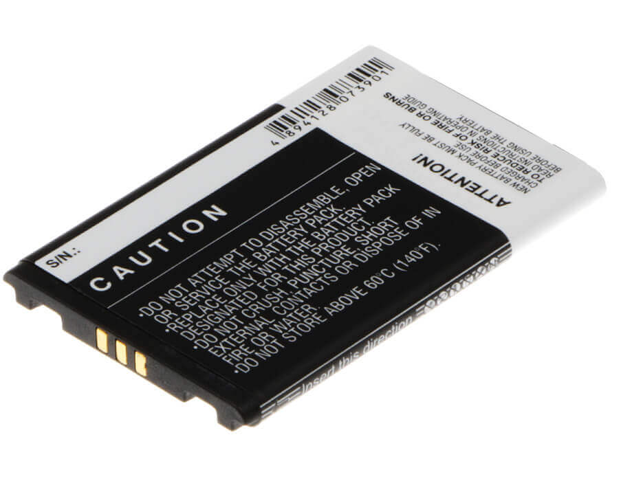 3.7V, Li-ion, 1000mAh, SmartPhone battery fits Mobistel, Bty26177, El420, El420 Dual, 3.7Wh Mobile, SmartPhone Cameron Sino Technology Limited (Suspended)