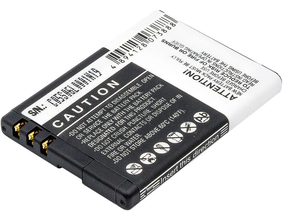3,7V, Li-ion, 700mAh, batterie de smartphone compatible avec Mobistel, Bty26176, El460, El460 Dual, 2,59Wh Mobile, Smartphone Cameron Sino Technology Limited (Smartphone)