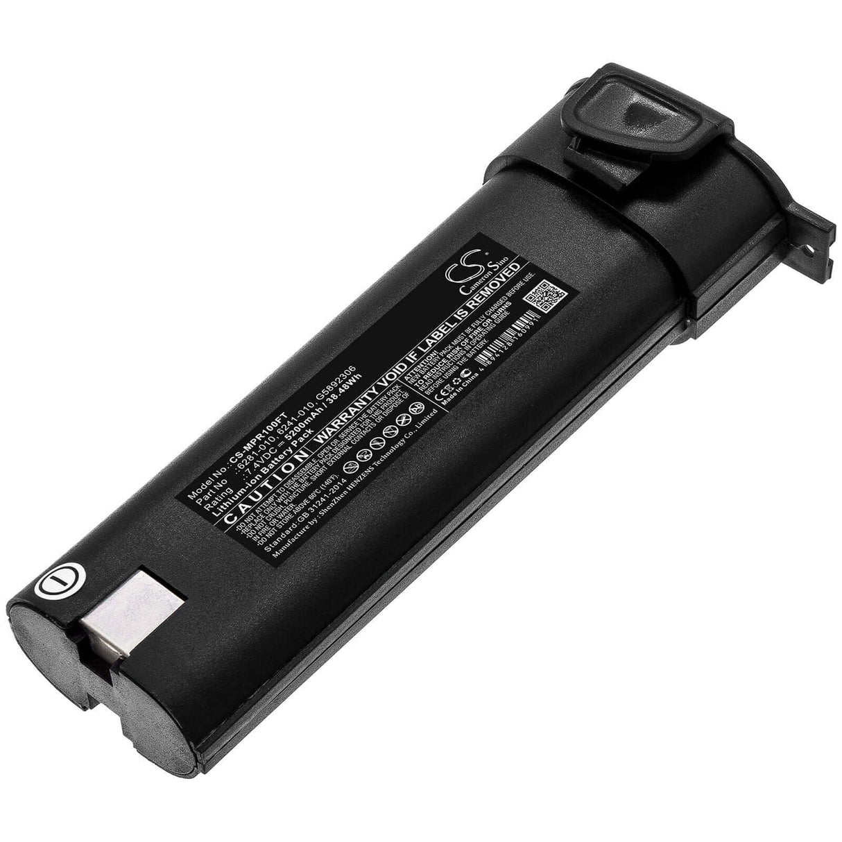 7.4V, Li-ion, 5200mAh, Equipment battery fits Monarch, 6241-010, Nova-Pro 100 LED Stroboscopes, Nova-pro Stroboscopes, 38.48Wh Equipment, Survey, Test Cameron Sino Technology Limited