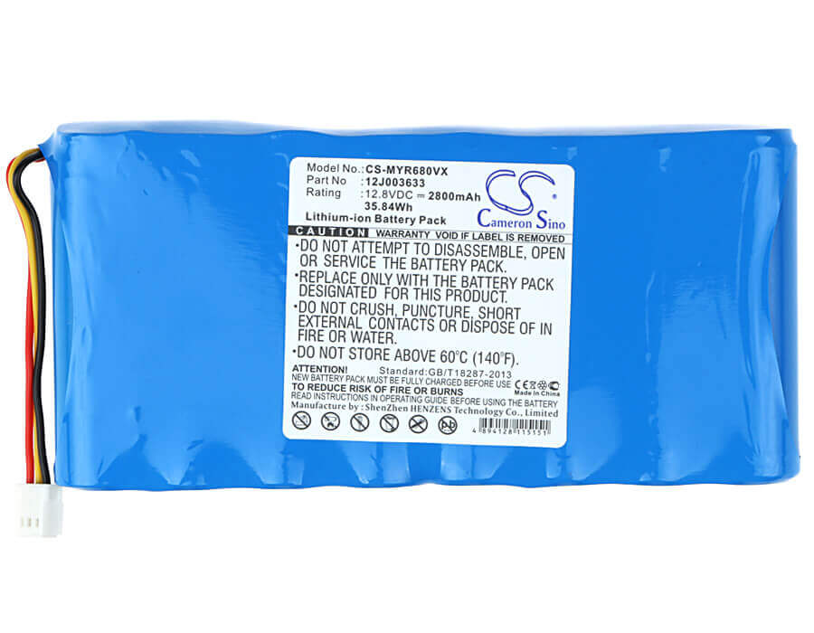 12.8V, LiFePO4, 2800mAh, Vacuum battery fits Moneual, Me590, Me770, Me770 Style, 35.84Wh Vacuum Cameron Sino Technology Limited