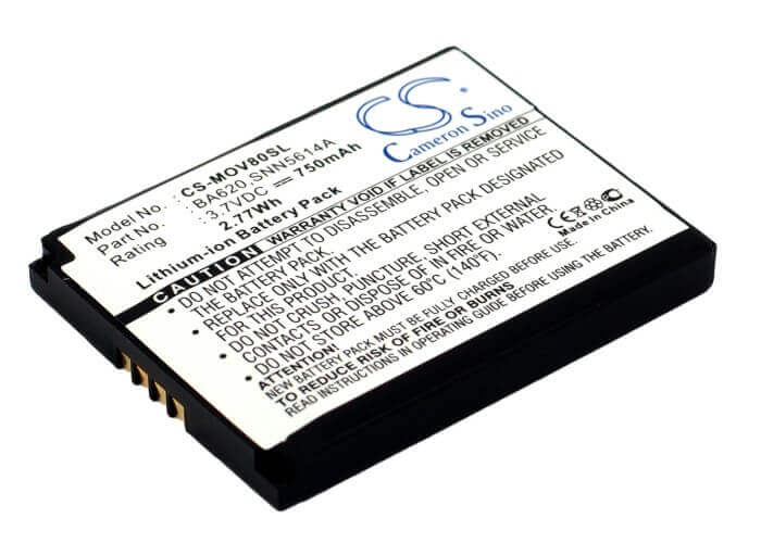 3.7V, Li-ion, 750mAh, SmartPhone battery fits Ngm, 1533266, 1533698, 2.78Wh Mobile, SmartPhone Cameron Sino Technology Limited (Suspended)