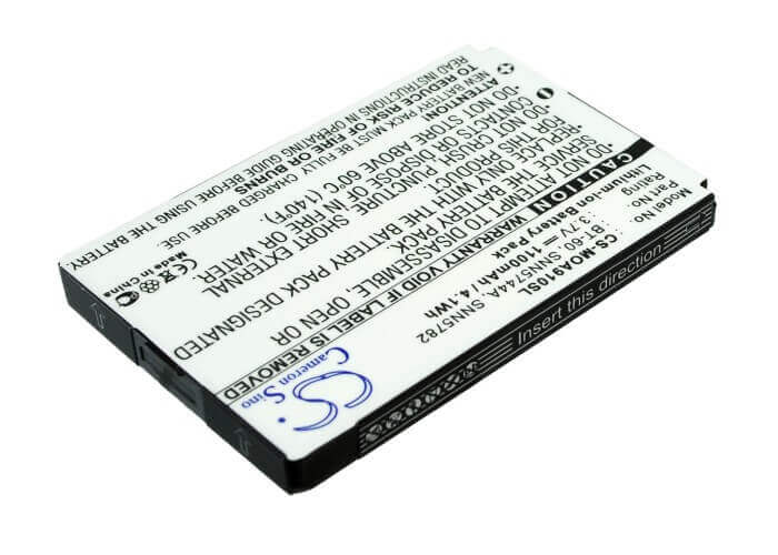 SmartPhone Battery For Motorola A910, E770, E1070 3.7v, 1100mah - 4.07wh Mobile, SmartPhone Cameron Sino Technology Limited (Smartphone)