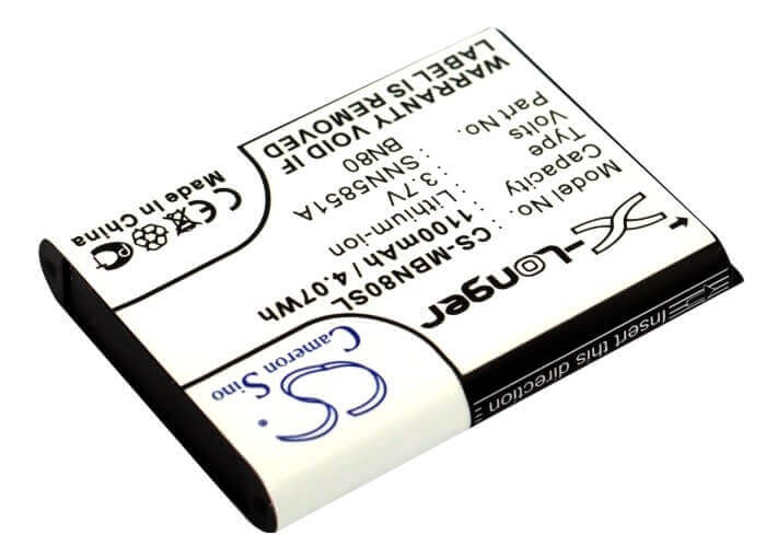 3.7V, Li-ion, 1100mAh, SmartPhone battery fits Motorola, Bn70, Backflip, Backflip I886, 4.07Wh Mobile, SmartPhone Cameron Sino Technology Limited (Smartphone)