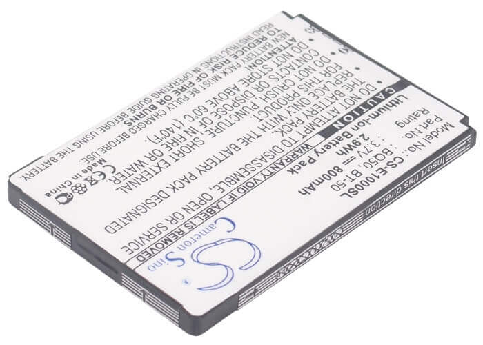 3.7V, Li-ion, 800mAh, SmartPhone battery fits Motorola, Bq50, A1200, A630, 2.96Wh Mobile, SmartPhone Cameron Sino Technology Limited (Smartphone)