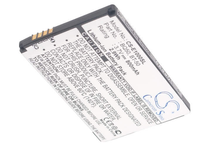 3.7V, Li-ion, 800mAh, SmartPhone battery fits Motorola, Bq50, A1200, A630, 2.96Wh Mobile, SmartPhone Cameron Sino Technology Limited (Smartphone)