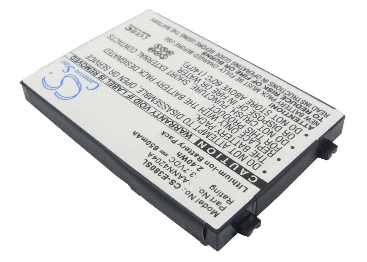 3.7V, Li-ion, 650mAh, SmartPhone battery fits Motorola, 77680, Bx200, C250, 2.41Wh Mobile, SmartPhone Cameron Sino Technology Limited (Suspended)