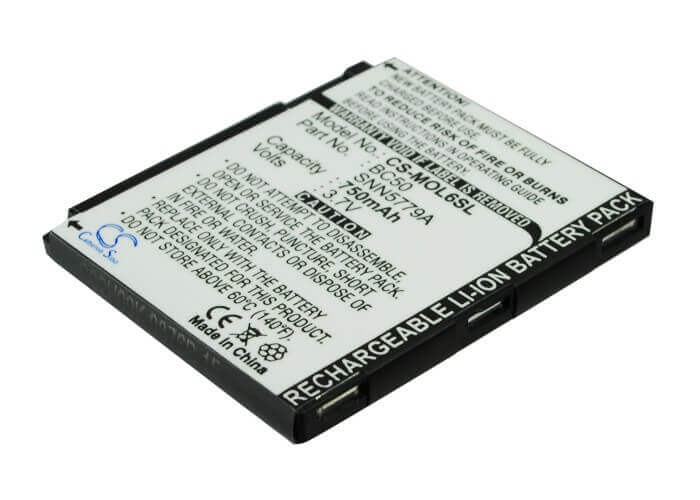 3,7V, Li-ion, 750mAh, batterie de smartphone compatible avec Motorola, 77865, Aura, C257, 2,78Wh Mobile, Smartphone Cameron Sino Technology Limited (Smartphone)