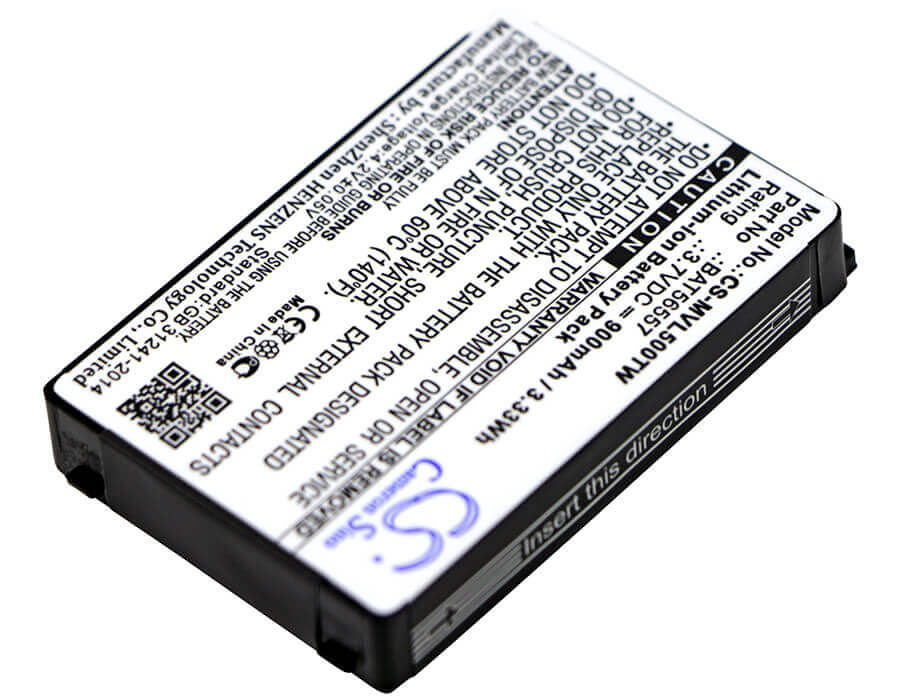 3.7V, Li-ion, 900mAh, Two-Way Radio battery fits Motorola, 56557, Cls1000, Cls1100, 3.33Wh Two-Way Radio Cameron Sino Technology Limited