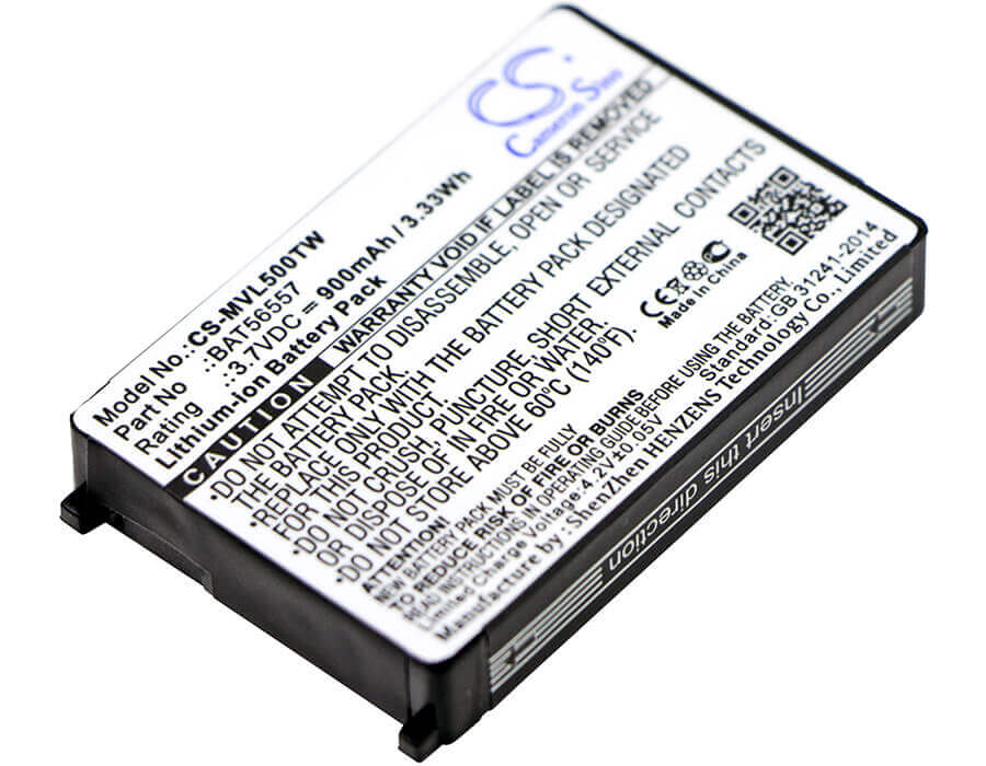 3.7V, Li-ion, 900mAh, Two-Way Radio battery fits Motorola, 56557, Cls1000, Cls1100, 3.33Wh Two-Way Radio Cameron Sino Technology Limited