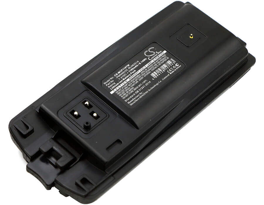 7.4V, Li-ion, 1100mAh, Two-Way Radio battery fits Motorola, 6080384x65, A10, A12, 8.14Wh Two-Way Radio Cameron Sino Technology Limited