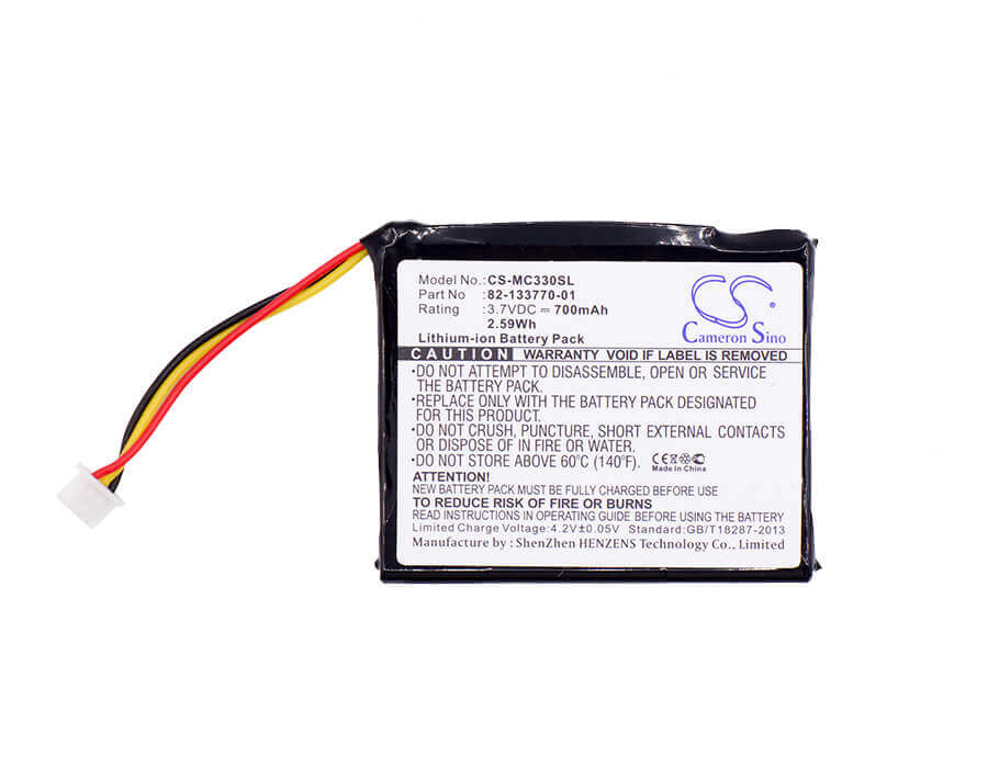 Batterie de scanner de code-barres pour Motorola, Cs3070, Cs3300 3.7v, 700mah - 2.59wh Scanner de code-barres Cameron Sino Technology Limited