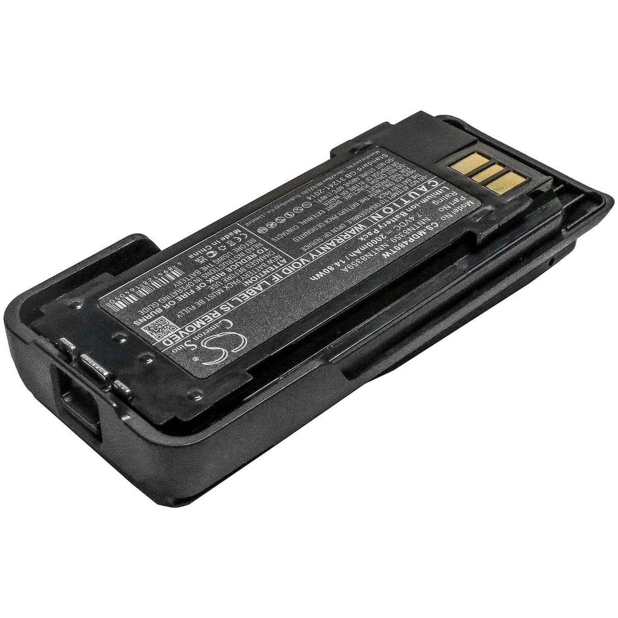 7.4V, Li-ion, 2000mAh, Two-Way Radio battery fits Motorola, XPR7550is, Dgp8550e, Dp4000ex, 14.8Wh Two-Way Radio Cameron Sino Technology Limited