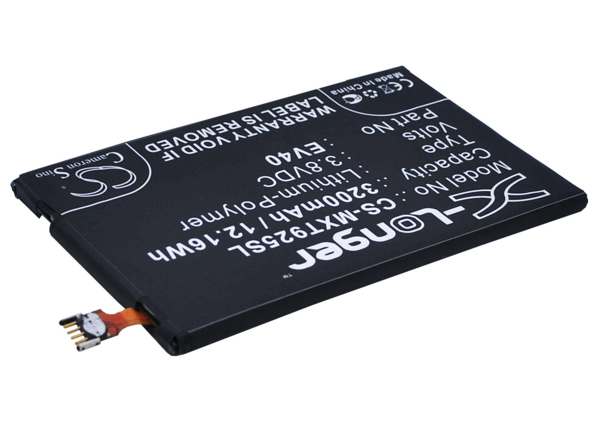 3.8V, Li-Polymer, 3200mAh, SmartPhone battery fits Motorola, Ev40, Droid Razr Hd, Droid Razr Maxx Hd, 12.16Wh Mobile, SmartPhone Cameron Sino Technology Limited (Smartphone)