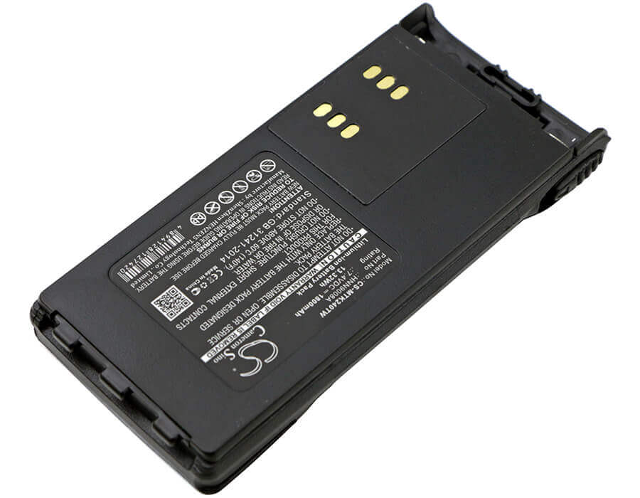 Two-Way Radio Battery For Motorola Gp140, Gp240, Gp280 7.4v, 1800mah - 13.32wh Two-Way Radio Cameron Sino Technology Limited