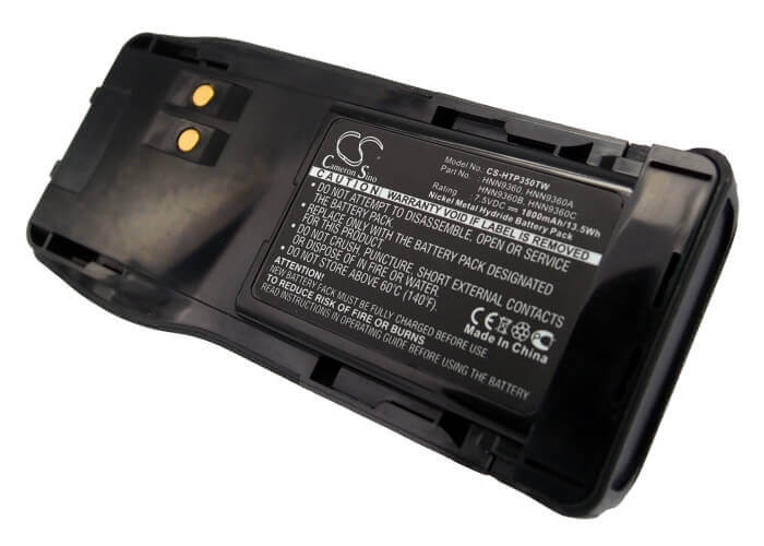 7.5V, Ni-MH, 1800mAh, Two-Way Radio battery fits Motorola, Hnn9360, Gp350, 13.5Wh Two-Way Radio Cameron Sino Technology Limited