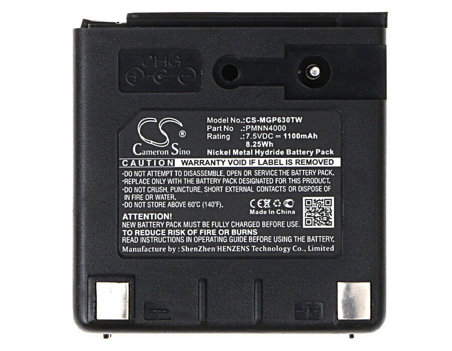 7.5V, Ni-MH, 1100mAh, Two-Way Radio battery fits Spirit, Motorola, Pmmn4013, Gp688, Gp-688, 8.25Wh Two-Way Radio Cameron Sino Technology Limited
