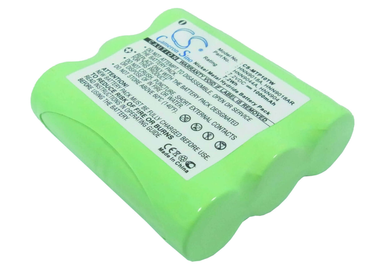 7.2V, Ni-MH, 1000mAh, Two-Way Radio battery fits Sprint, Motorola, 6060937h01, Ap10, Ap50, 7.2Wh Two-Way Radio Cameron Sino Technology Limited