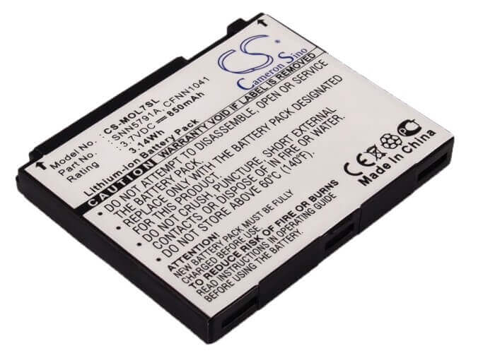 3.7V, Li-ion, 850mAh, SmartPhone battery fits Motorola, 77856, C257, C261, 3.15Wh Mobile, SmartPhone Cameron Sino Technology Limited (Smartphone)