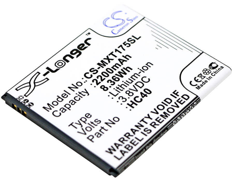 3.8V, Li-ion, 2200mAh, SmartPhone battery fits Motorola, Hc40, M2998, M2c63, 8.36Wh Mobile, SmartPhone Cameron Sino Technology Limited (Smartphone)