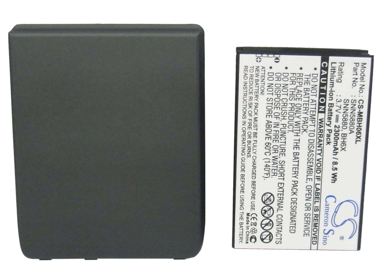 Battery For Motorola Mb810, Droid X 3.7v, 2300mah - 8.51wh Batteries for Electronics Cameron Sino Technology Limited (Suspended)