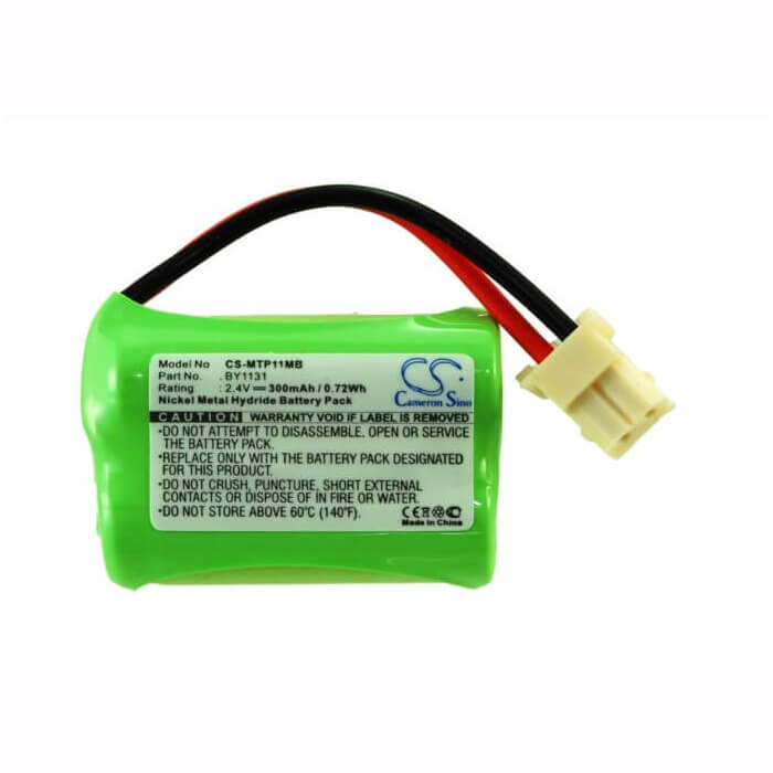 Babyphone Battery For Motorola, Mbp16/2pu, Mbp11 2.4v, 300mah - 0.72wh BabyPhone Cameron Sino Technology Limited